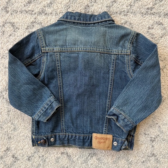Oshkosh B’gosh Classic Denim Toddler Jacket | 3T | EUC - Picture 5 of 6